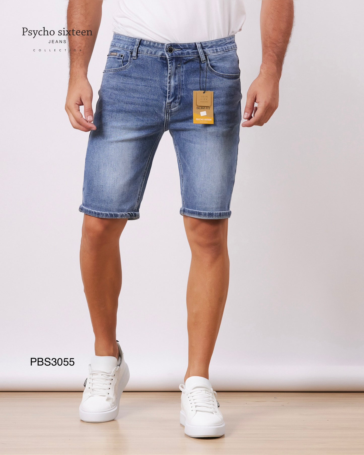 SHORT DENIM PSYCHO SIXTEEN