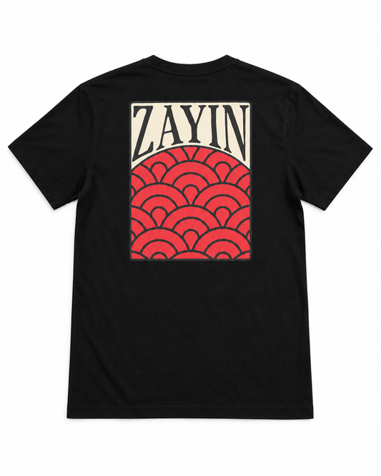 CAMISETA ESTAMPADA ZAYIN - NEGRO