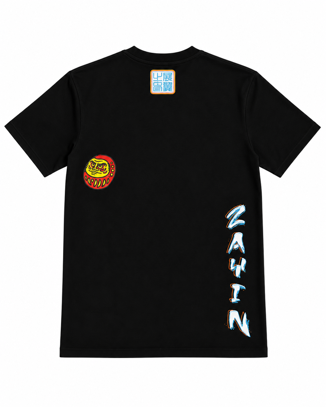 CAMISETA ESTAMPADA ZAYIN - NEGRO