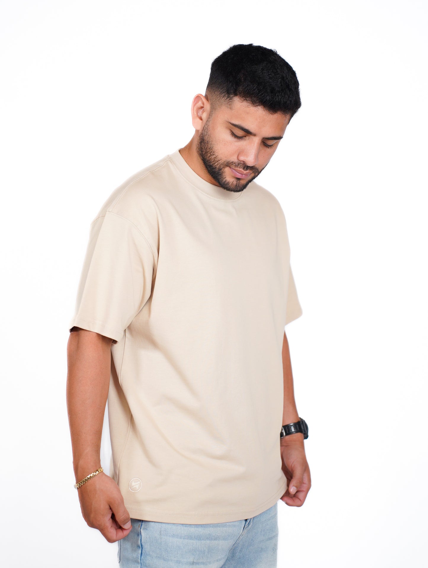 CAMISA OVERSIZE OSLO 275G - BEIGE