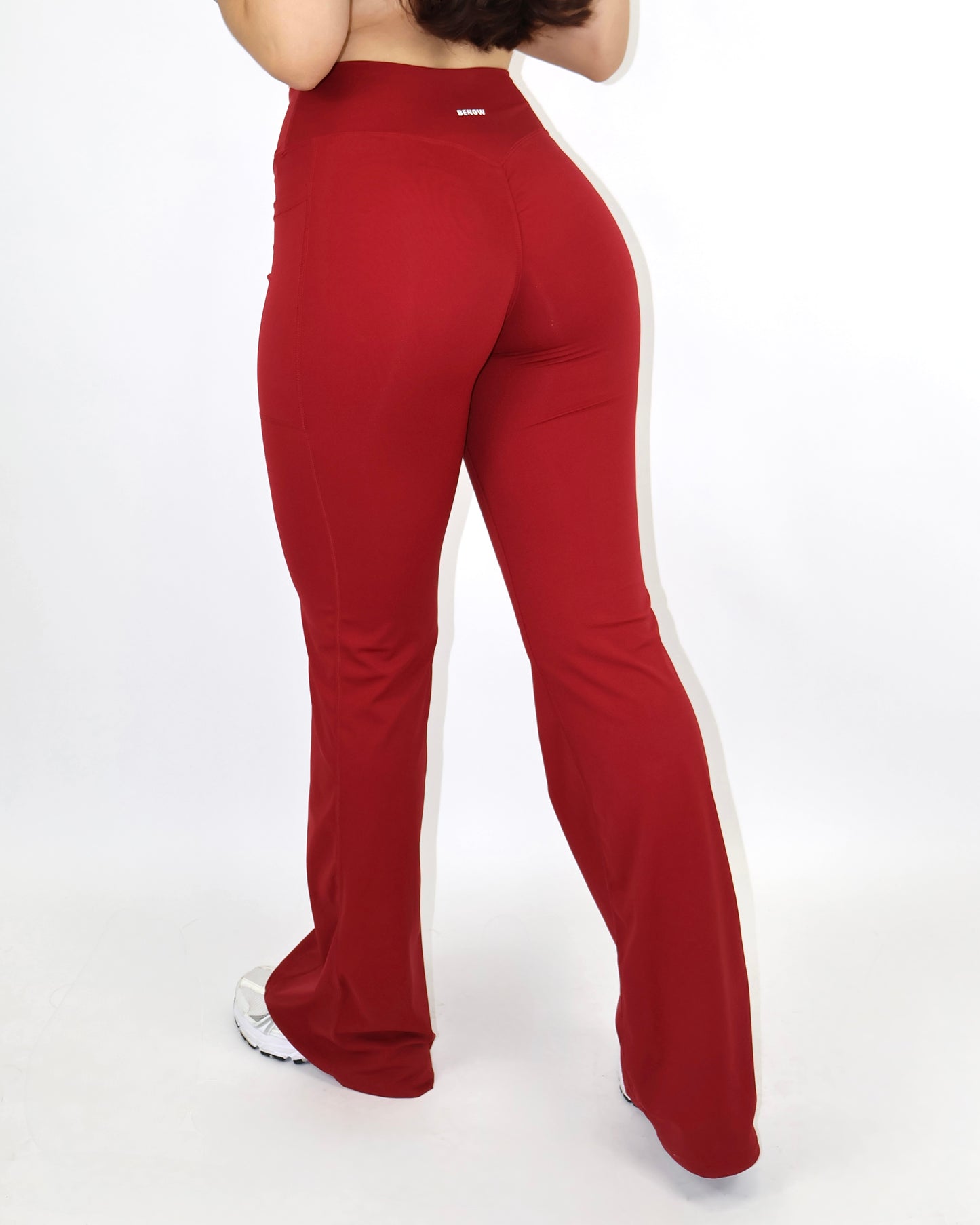 NOVA LEGGINS FLARE - ROJO VINO