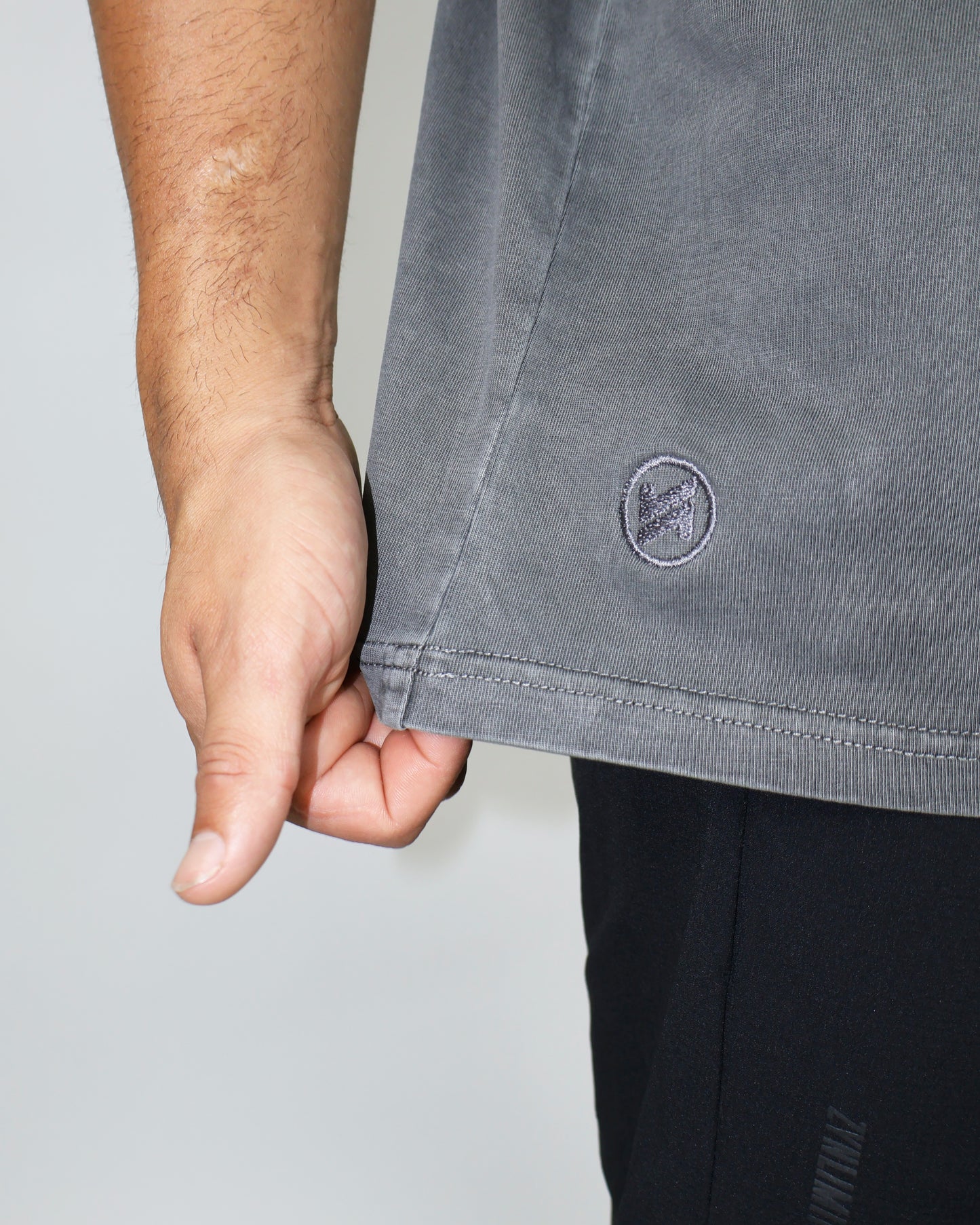 CAMISA OVERSIZE OSLO 280G - GRIS VINTAGE