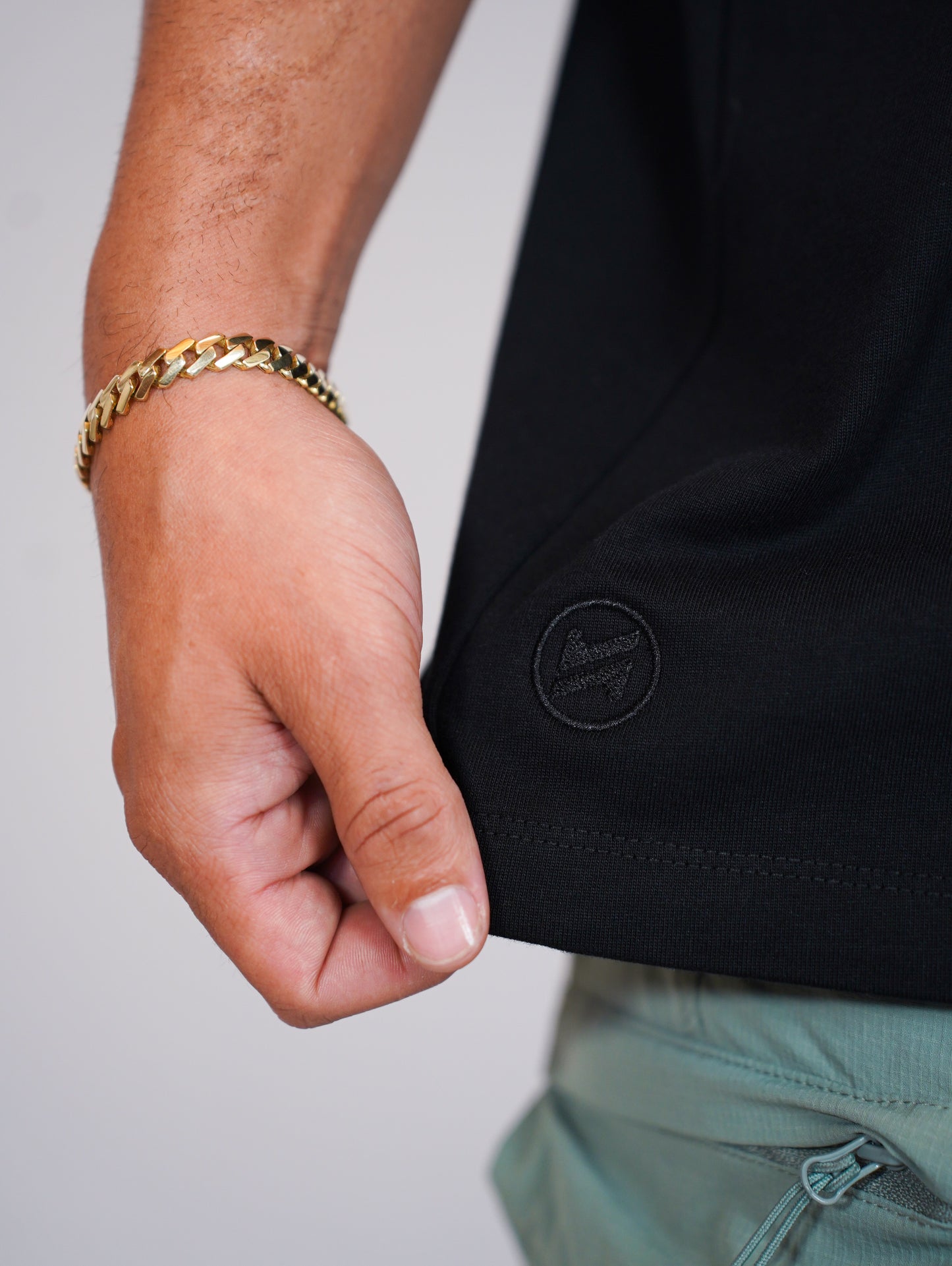 TANK TOP OVERSIZE OSLO 315G - NEGRO