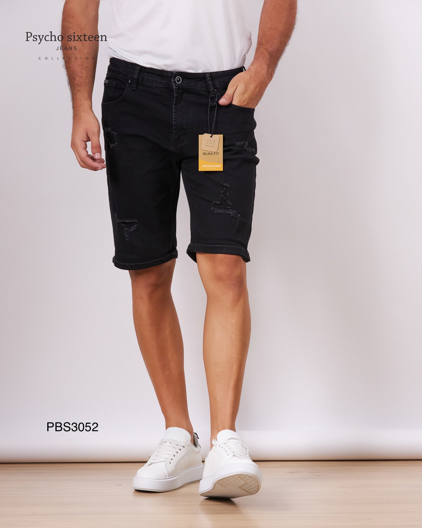 SHORT DENIM PSYCHO SIXTEEN 3052