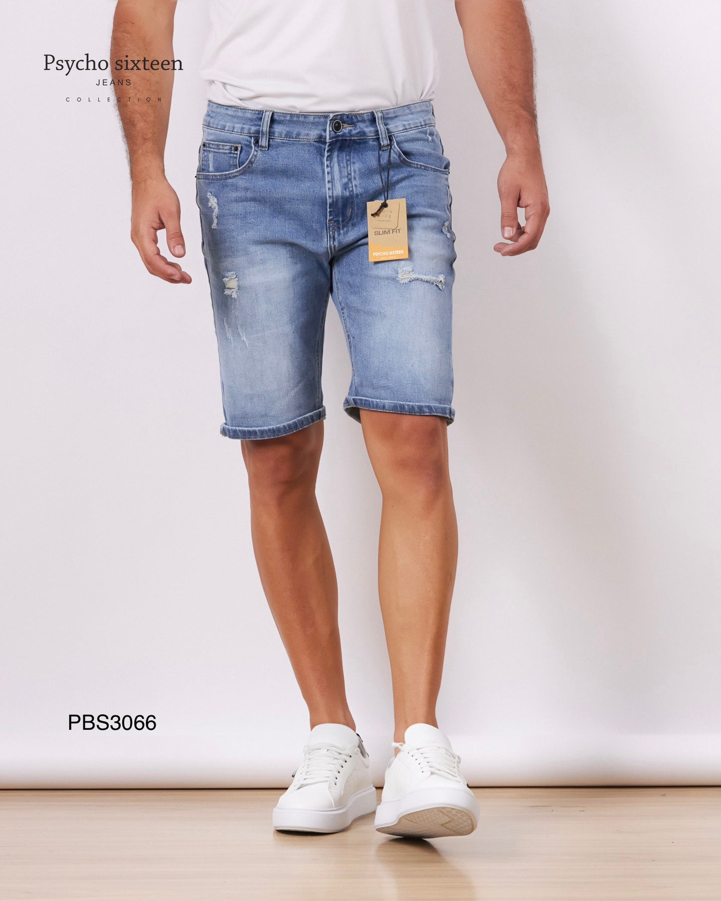 SHORT DENIM PSYCHO SIXTEEN 3066