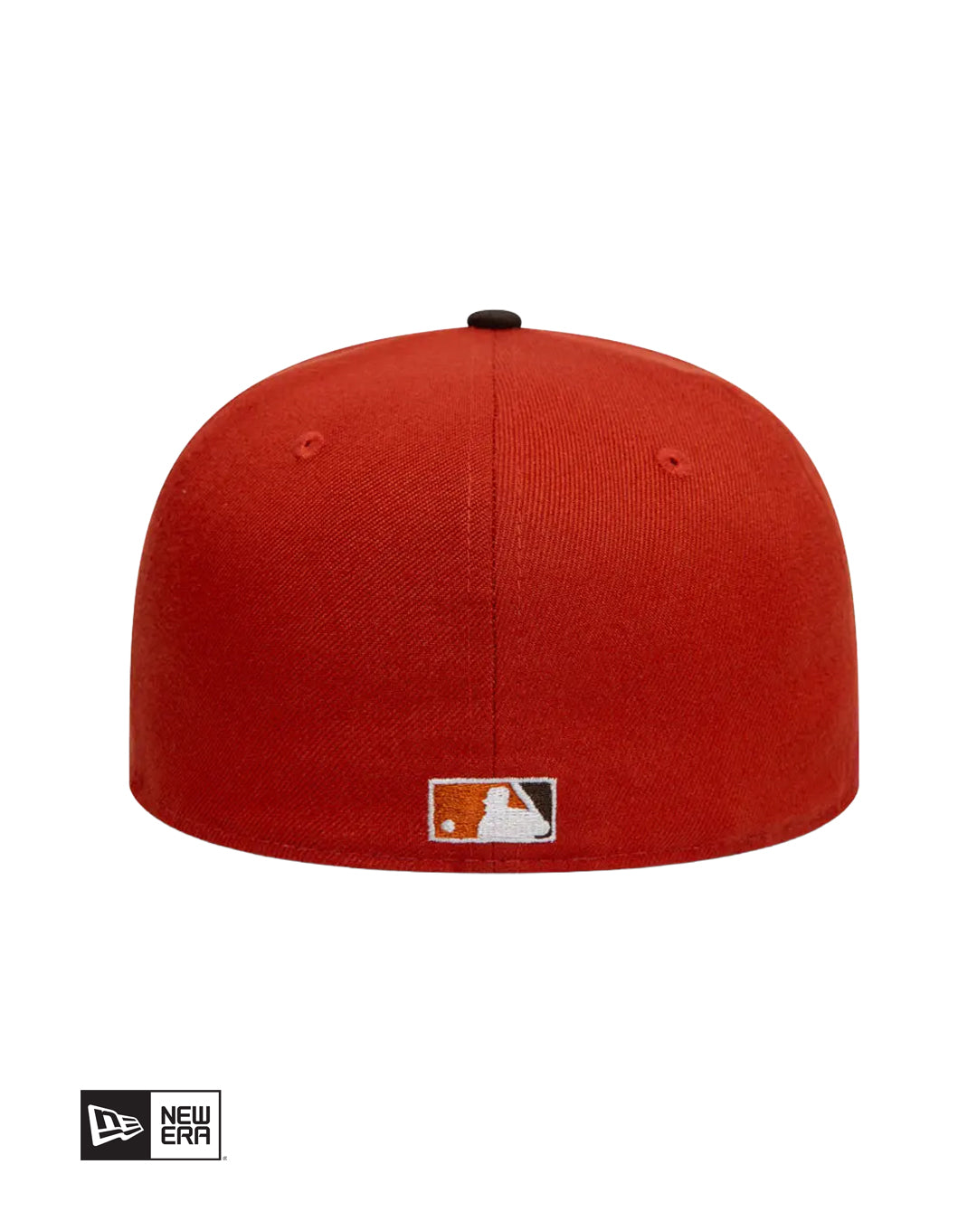 GORRA NEW ERA CHICAGO CUBS VISOR CLIP 59FIFTY - NARANJA/CAFÉ