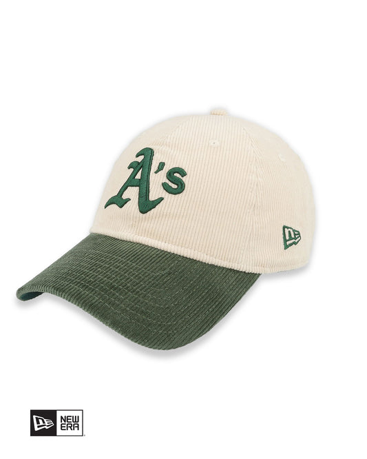 GORRA NEW ERA OAKLAND ATHLETICS 9TWENTY - BEIGE Y VERDE