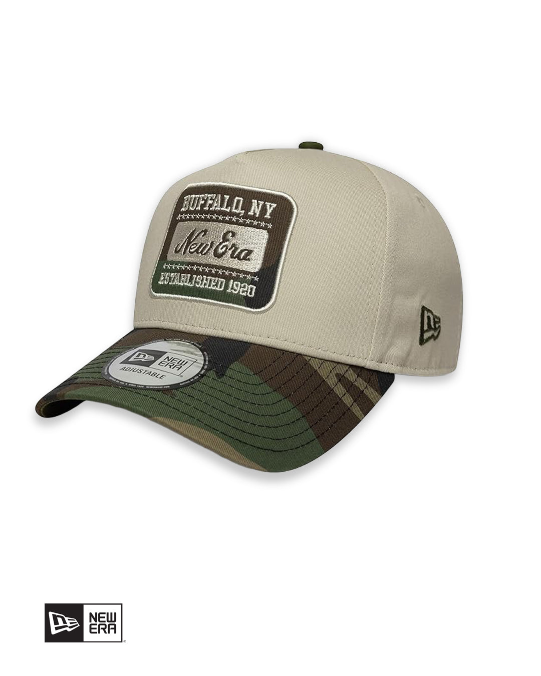 GORRA NEW ERA CAMO PATCH E-FRAME - BEIGE/CAMUFLAJE
