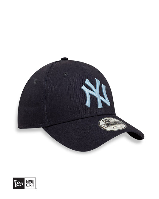 GORRA NEW ERA NY 9FORTY - AZUL MARINO/CELESTE