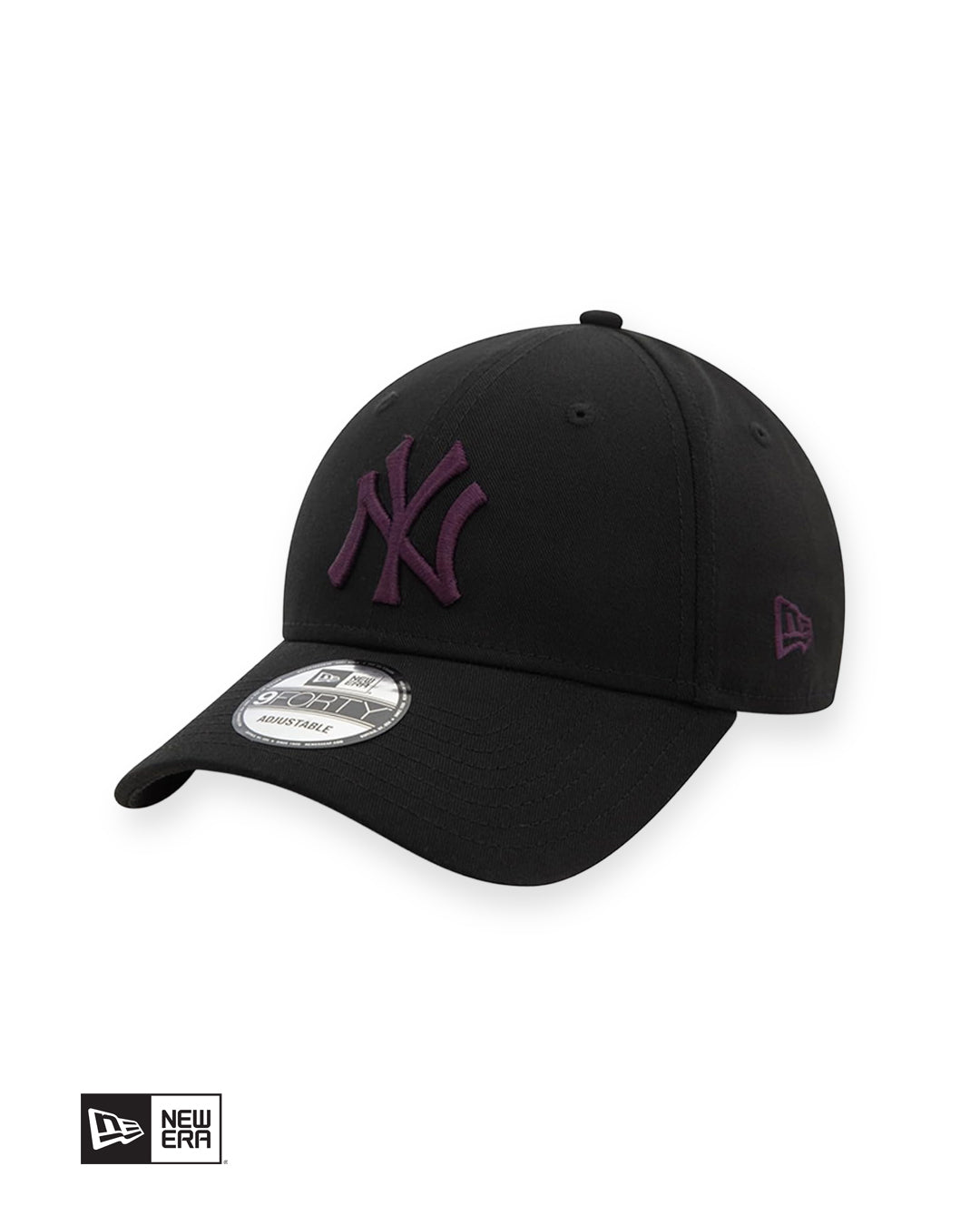 Gorra New Era NY League Essential 9FORTY Negra