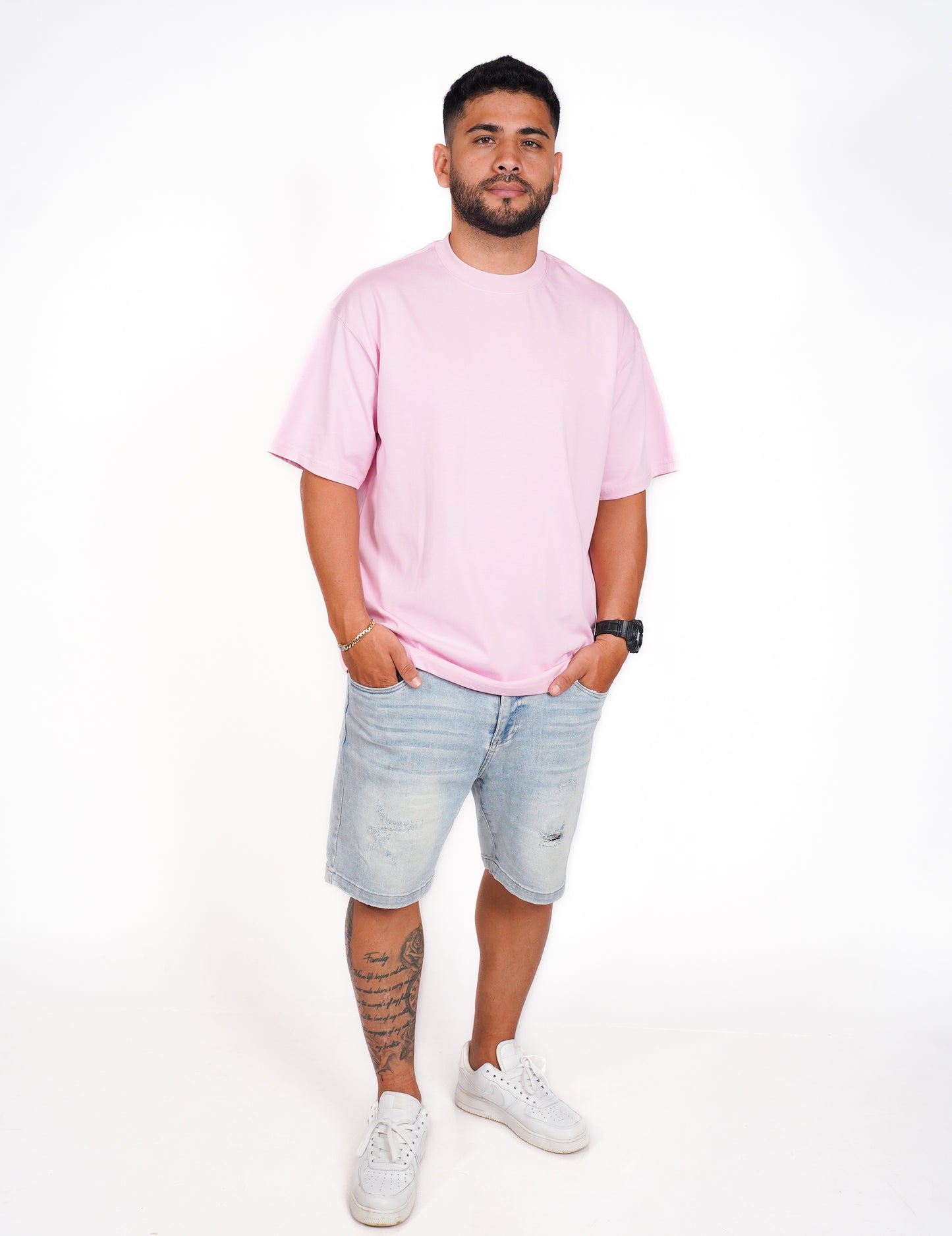 CAMISA OVERSIZE OSLO 275G - ROSA