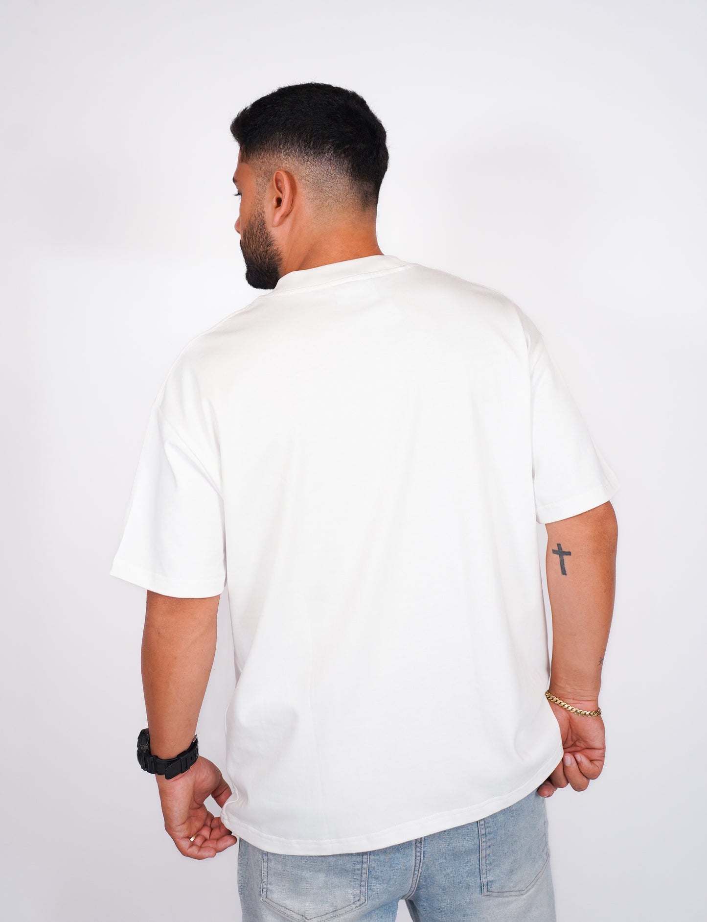 CAMISA OVERSIZE OSLO 280G - BLANCO