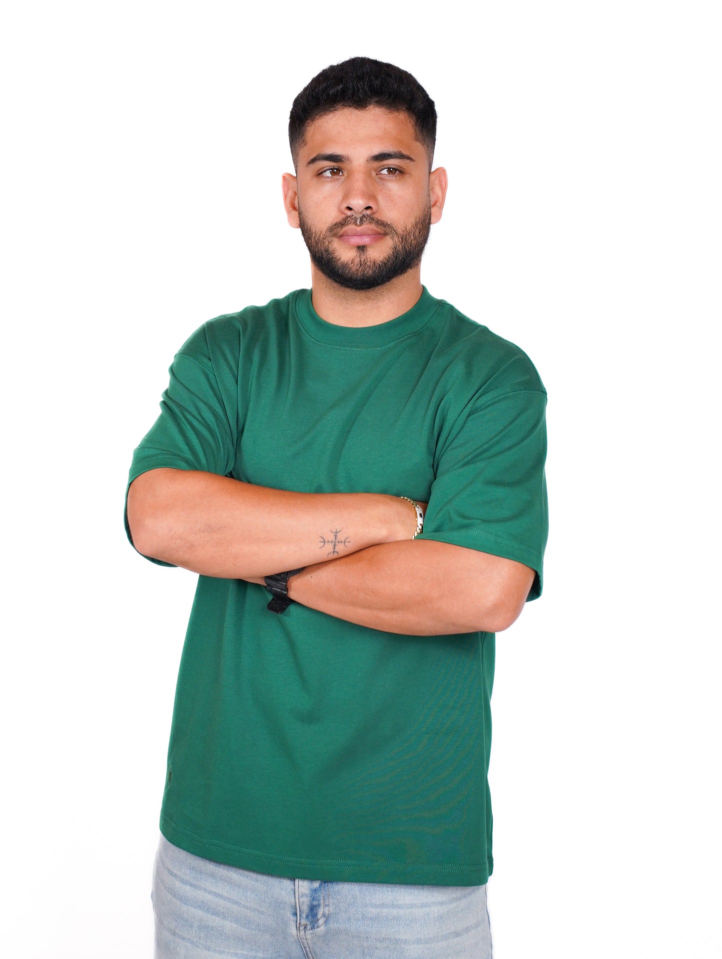 CAMISA OVERSIZE OSLO 275G - VERDE