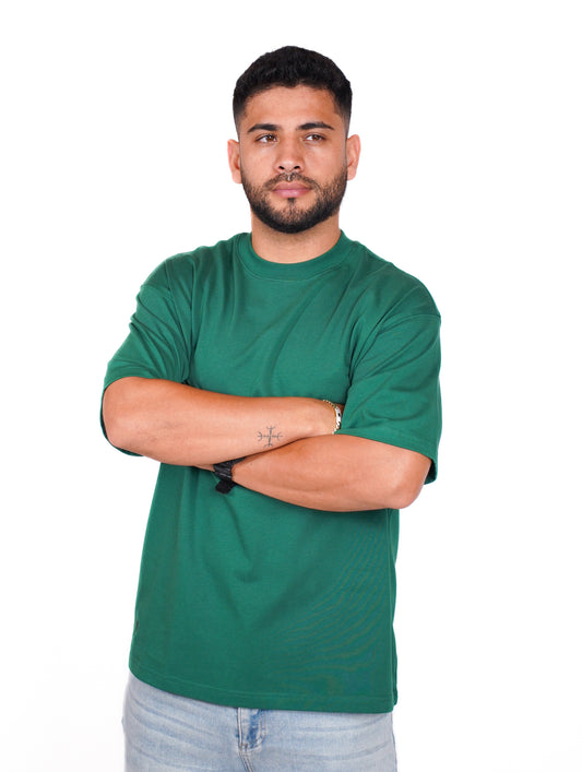 CAMISA OVERSIZE OSLO 275G - VERDE