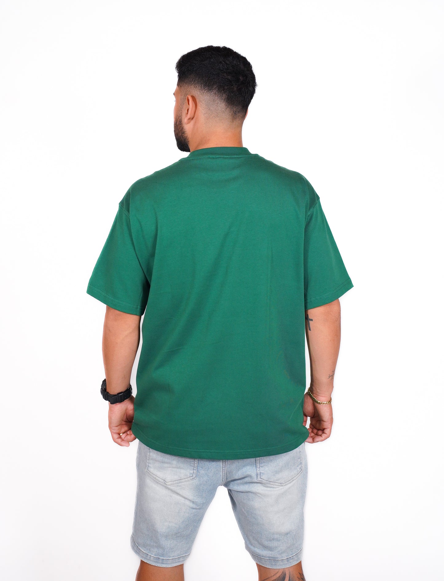 CAMISA OVERSIZE OSLO 275G - VERDE