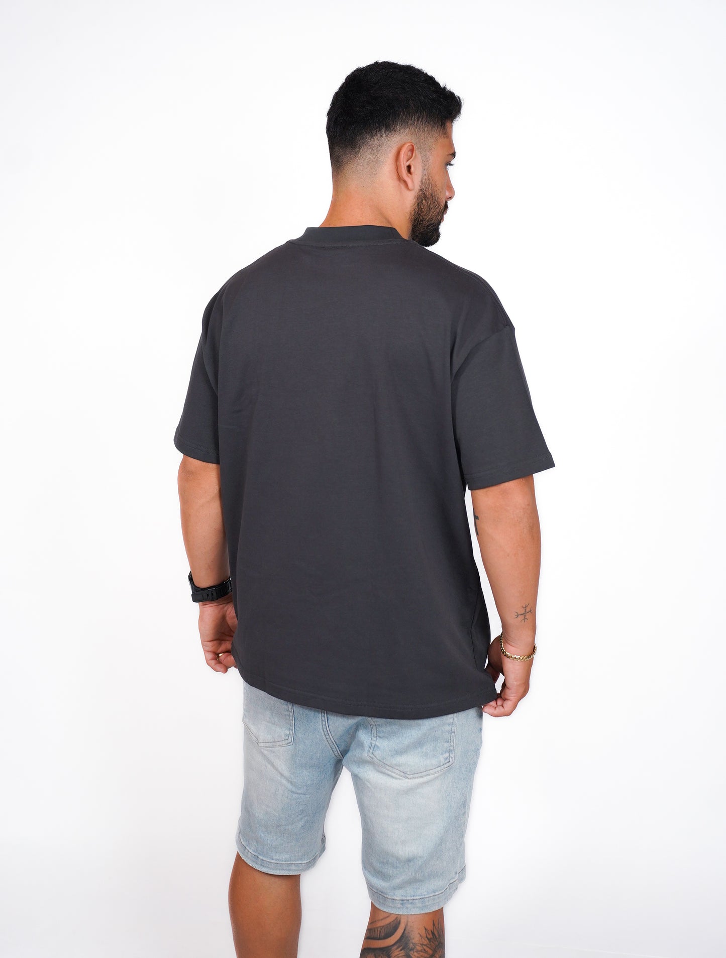 CAMISA OVERSIZE OSLO 280G - GRIS
