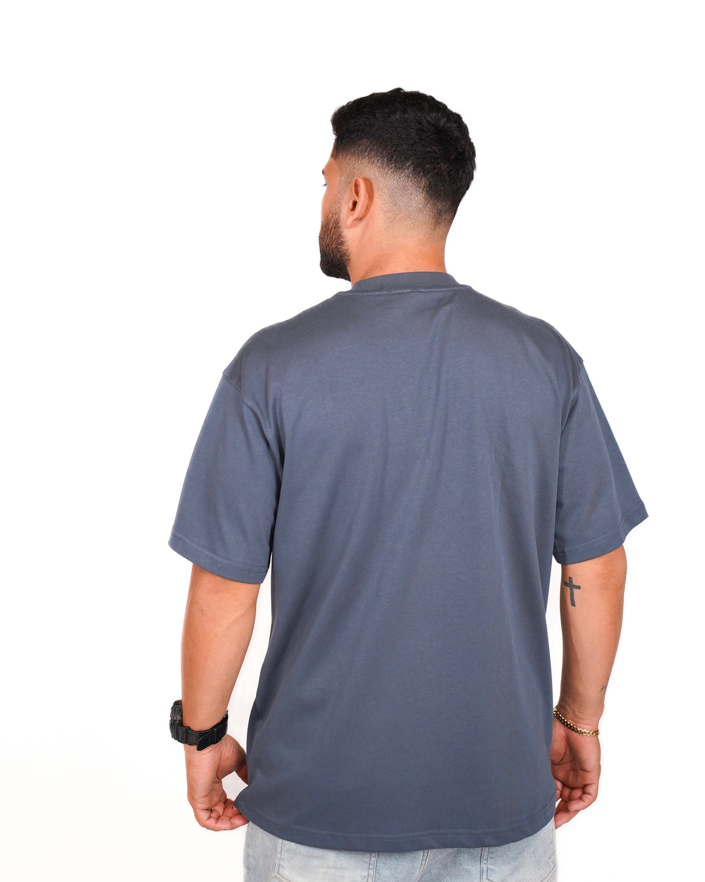 CAMISA OVERSIZE OSLO 275G - AZUL OCEAN