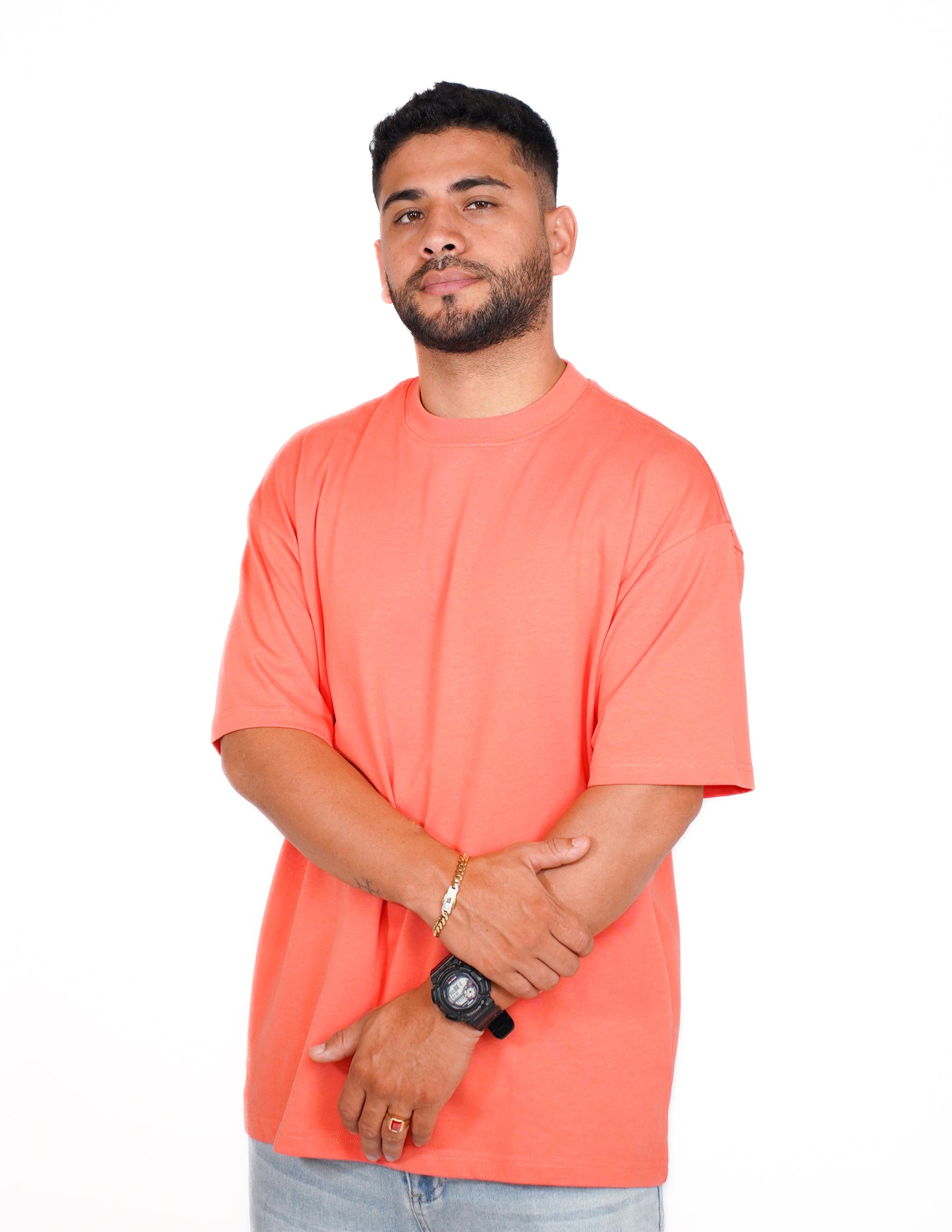 CAMISA OVERSIZE OSLO 275G - CORAL