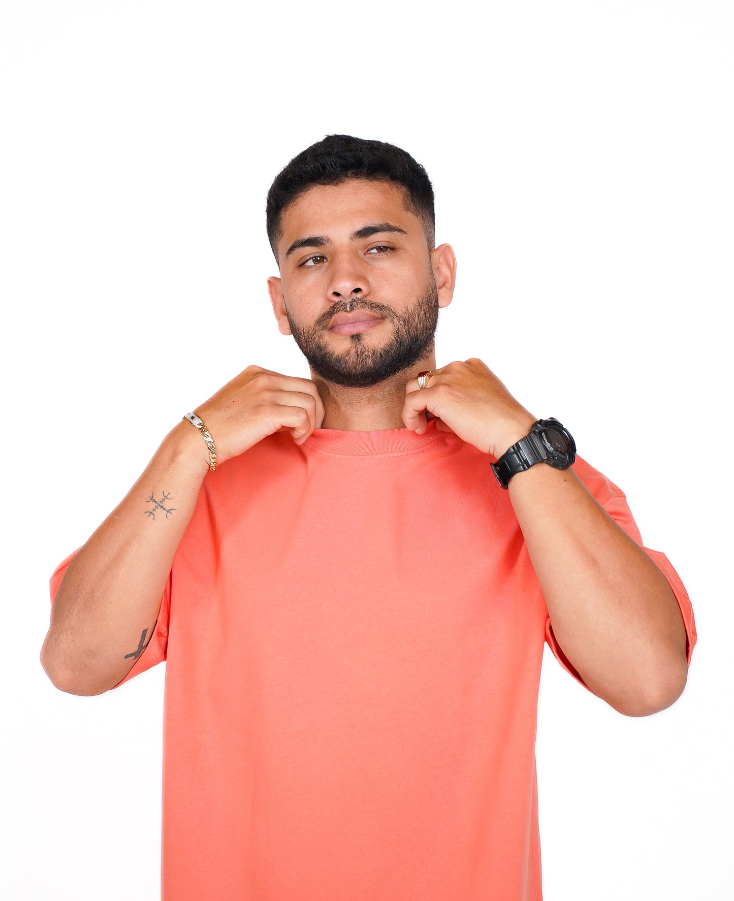 CAMISA OVERSIZE OSLO 275G - CORAL