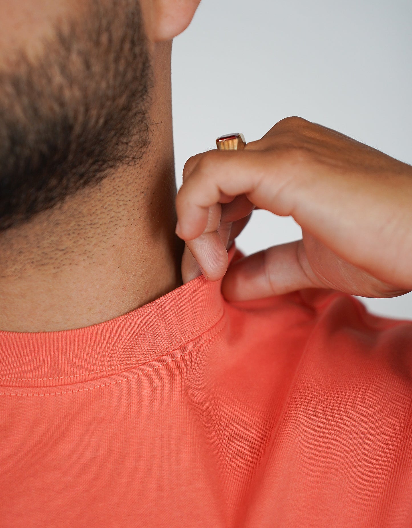 CAMISA OVERSIZE OSLO 275G - CORAL