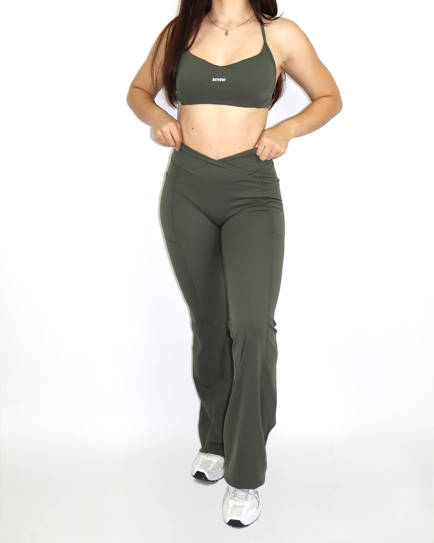 NOVA LEGGINS FLARE - VERDE