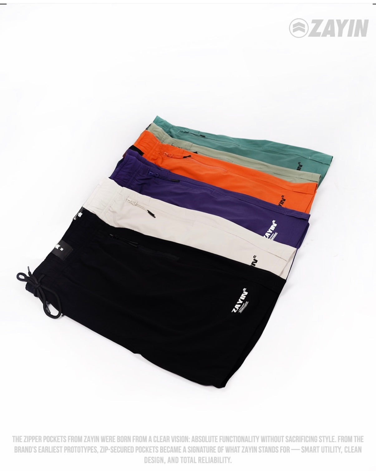 SHORT ZIPPER POCKET ZAYIN