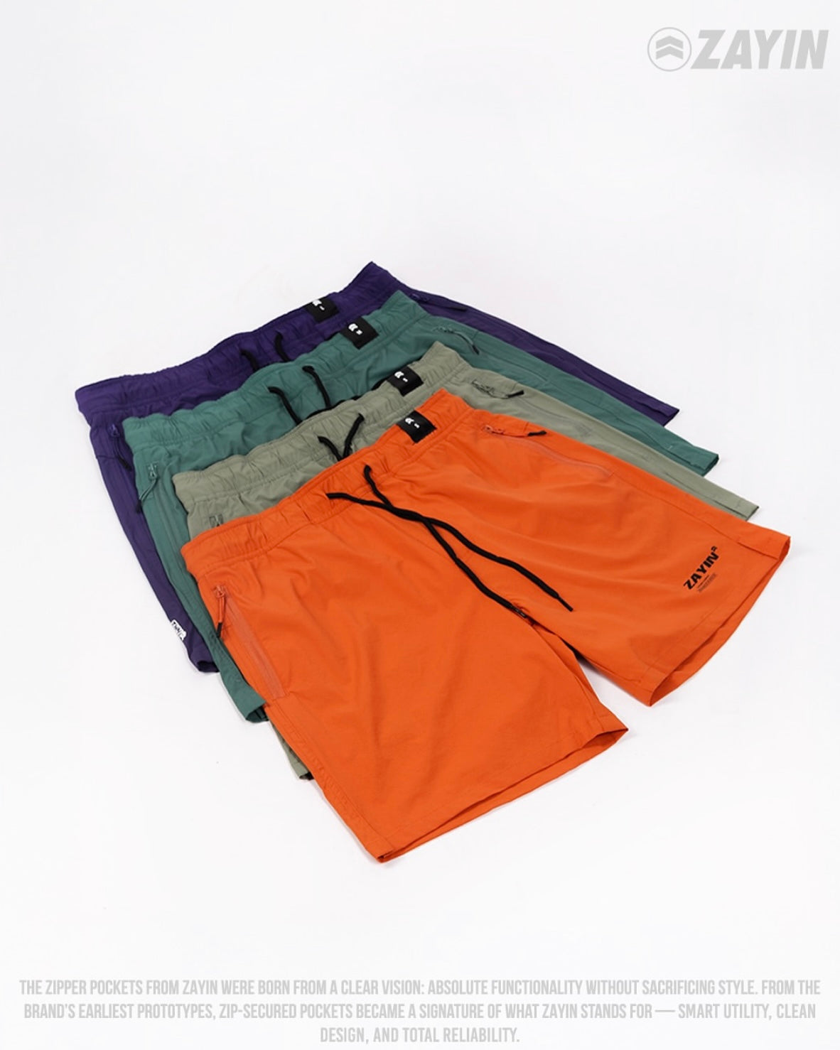 SHORT ZIPPER POCKET ZAYIN