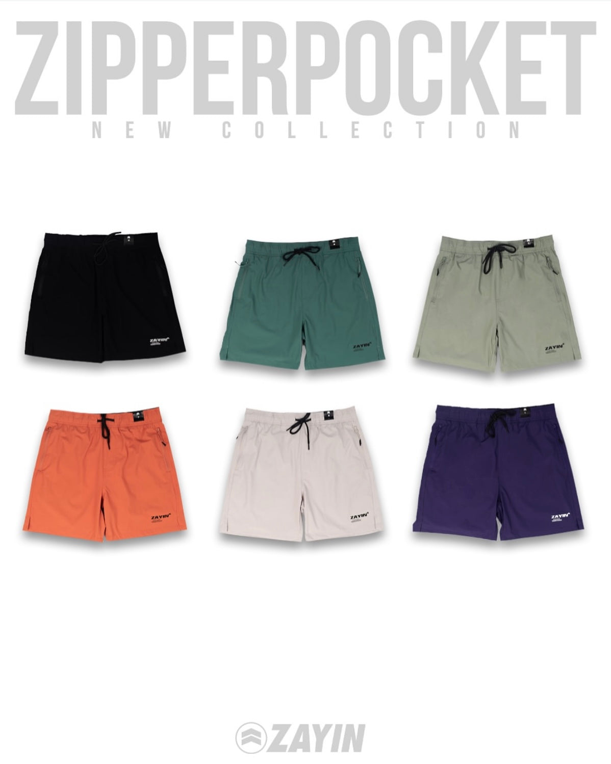 SHORT ZIPPER POCKET ZAYIN