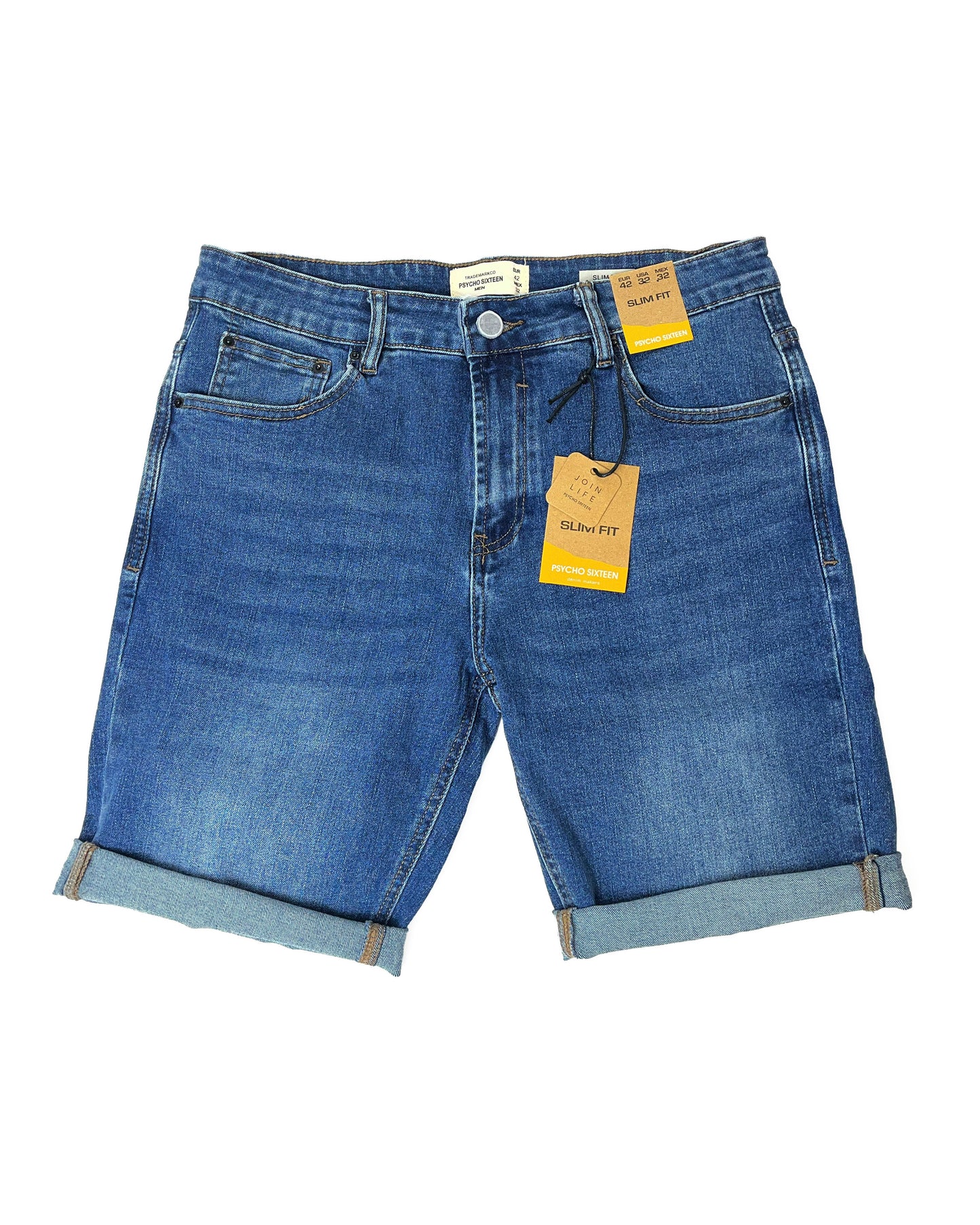 SHORT DENIM PSYCHO SIXTEEN 3054