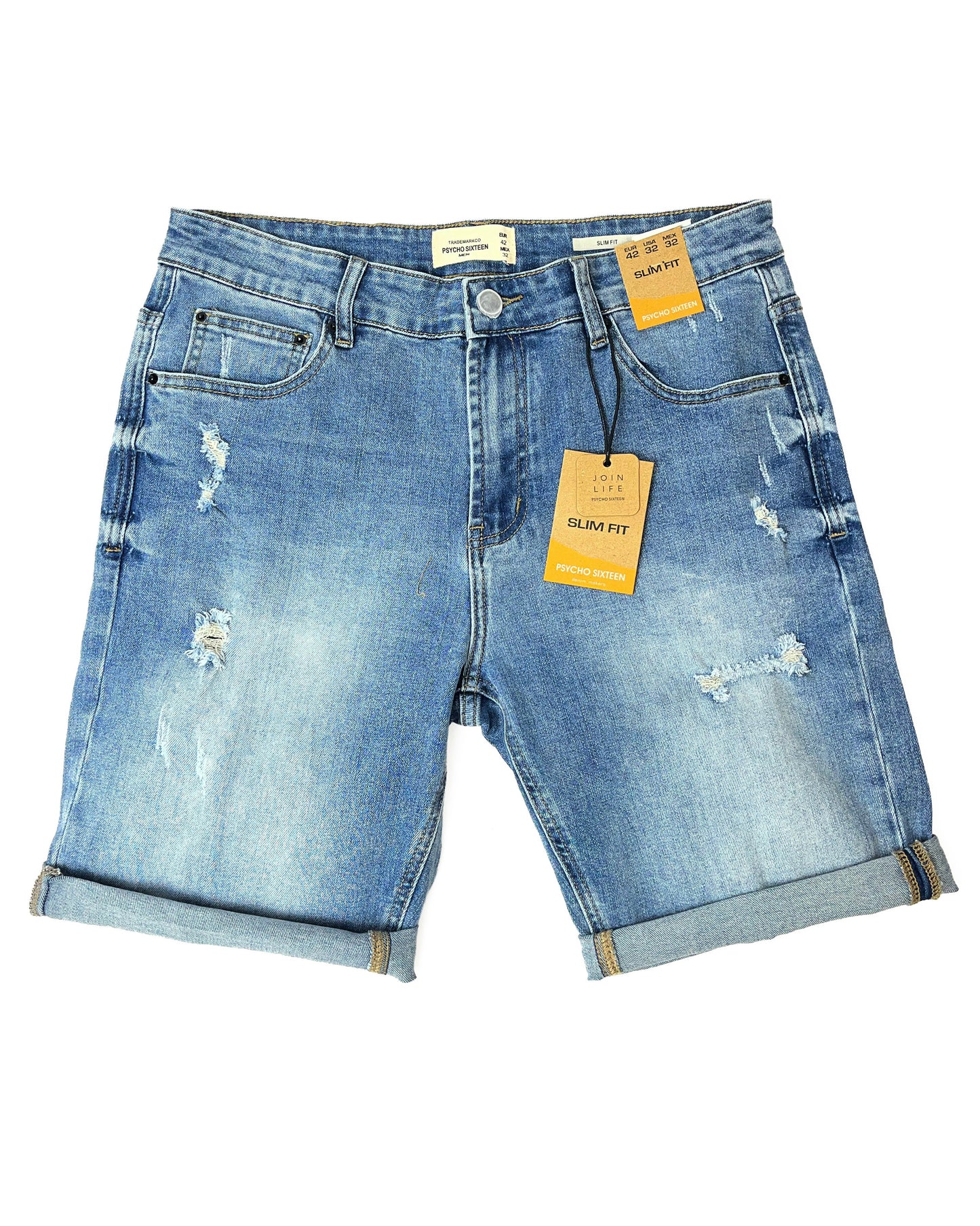 SHORT DENIM PSYCHO SIXTEEN 3066