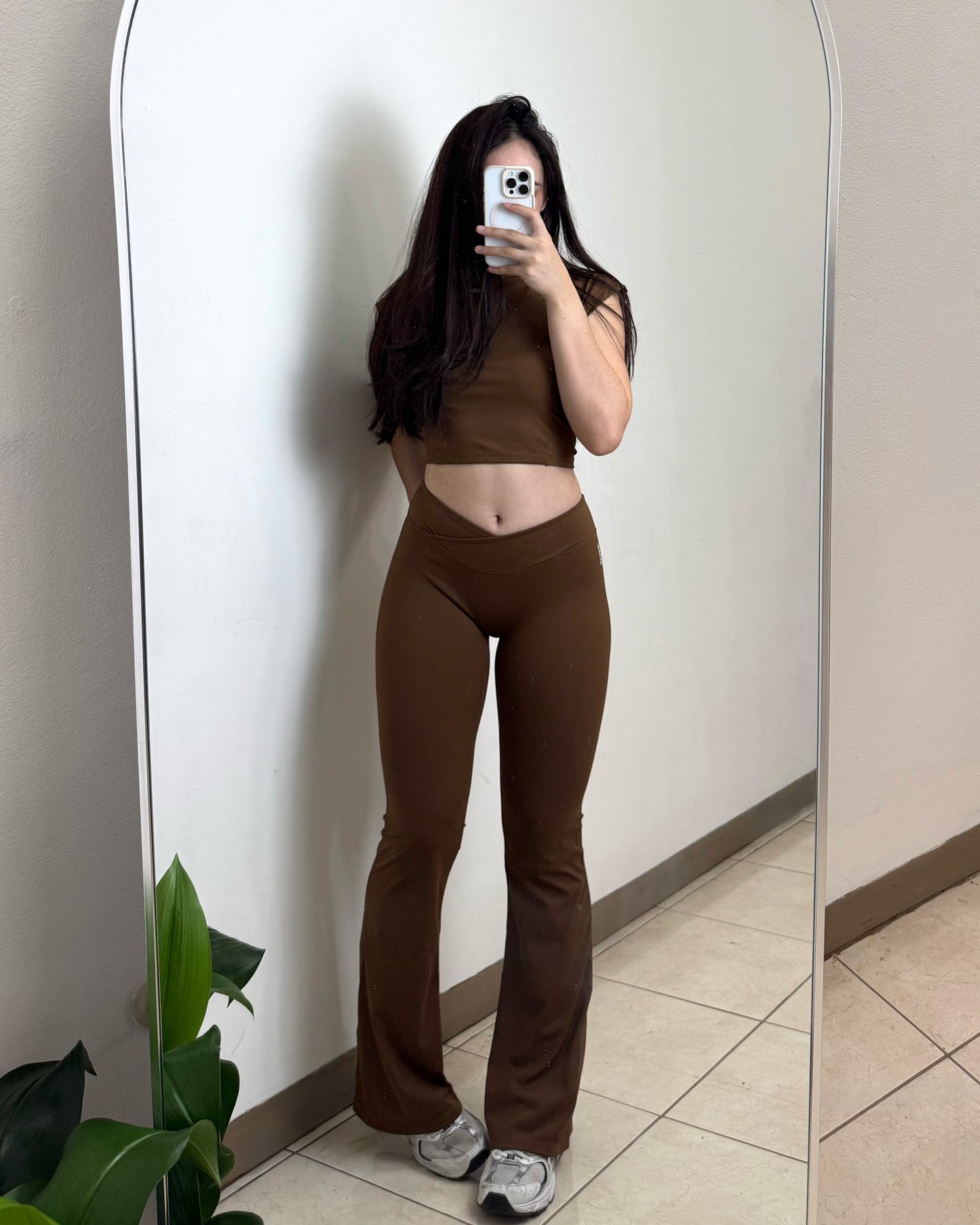 LIA BLUSA - CAFÉ