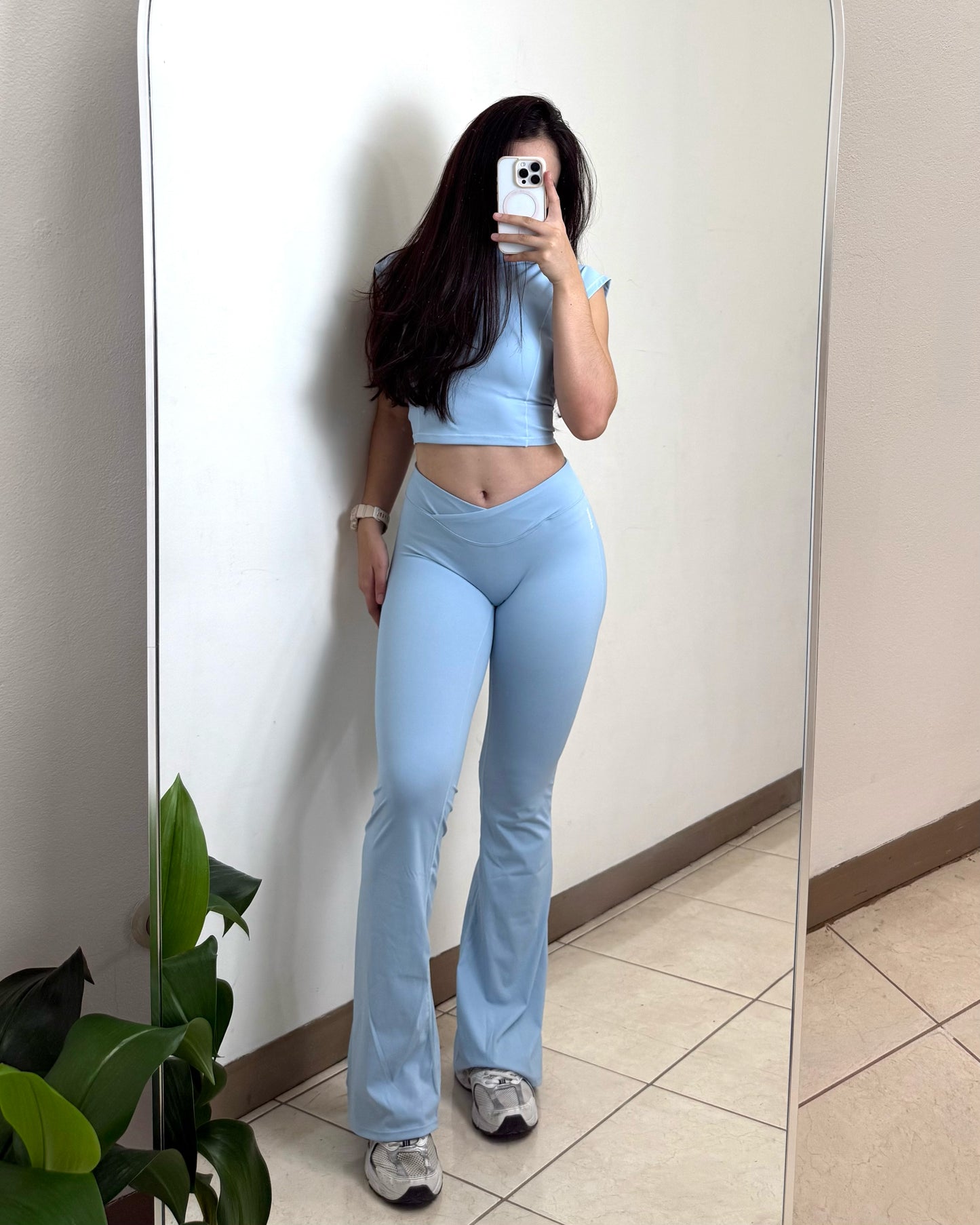 LIA BLUSA - CELESTE