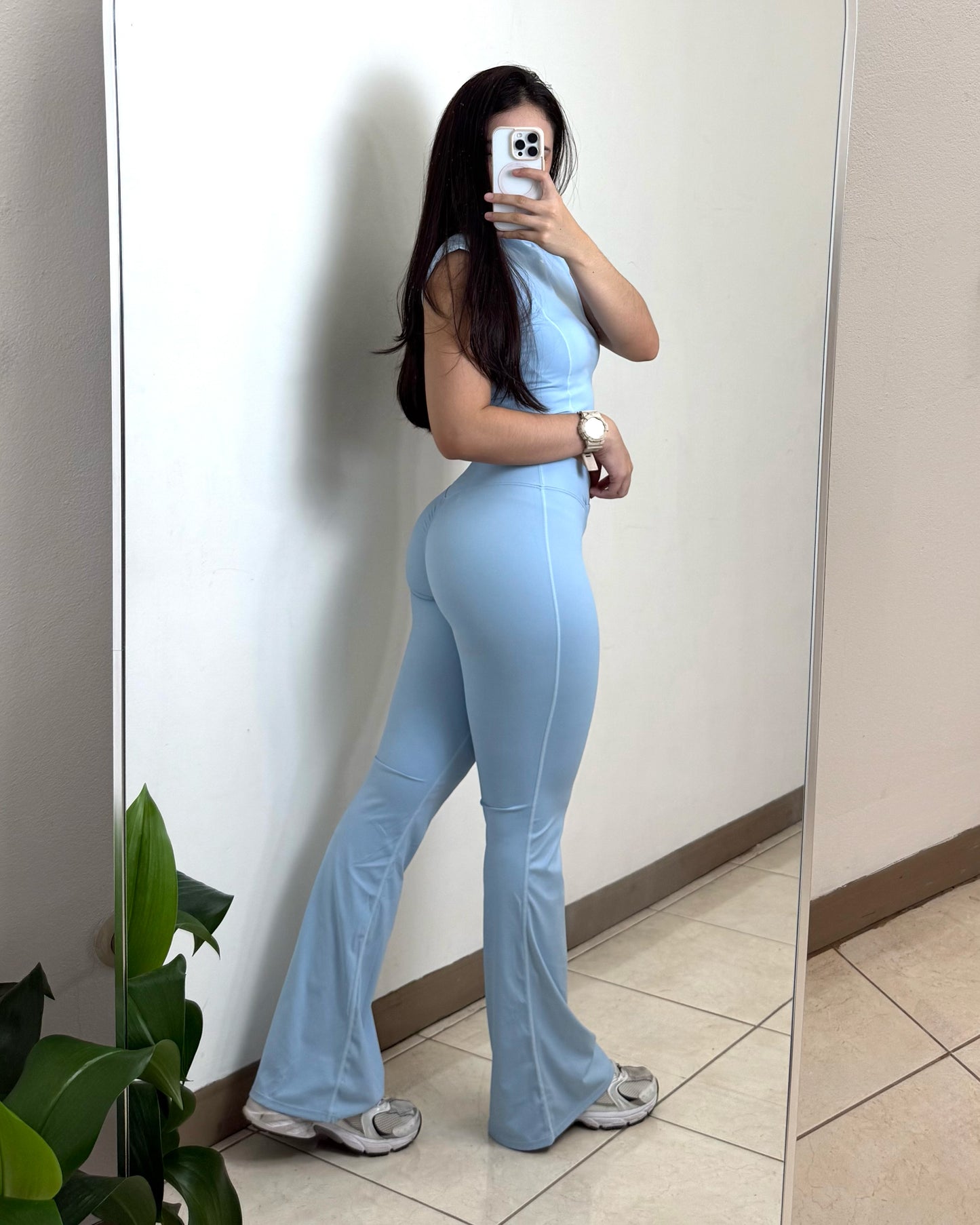 LIA BLUSA - CELESTE