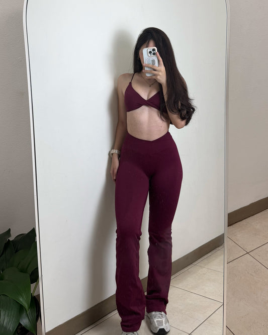 AIRA TOP - ROJO VINO