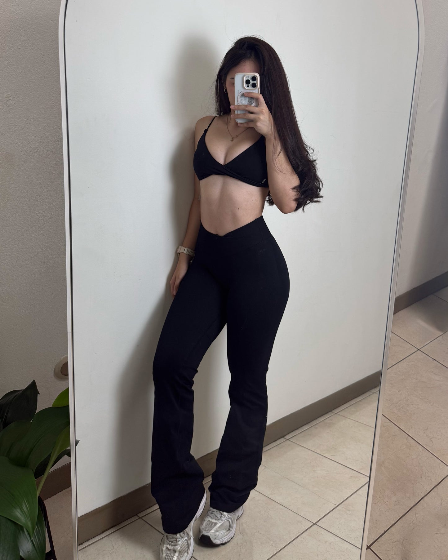 AIRA LEGGINS FLARE - NEGRO