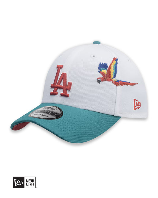 GORRA NEW ERA LA CITY ELEMENT 9FORTY -  BLANCO/TURQUESA