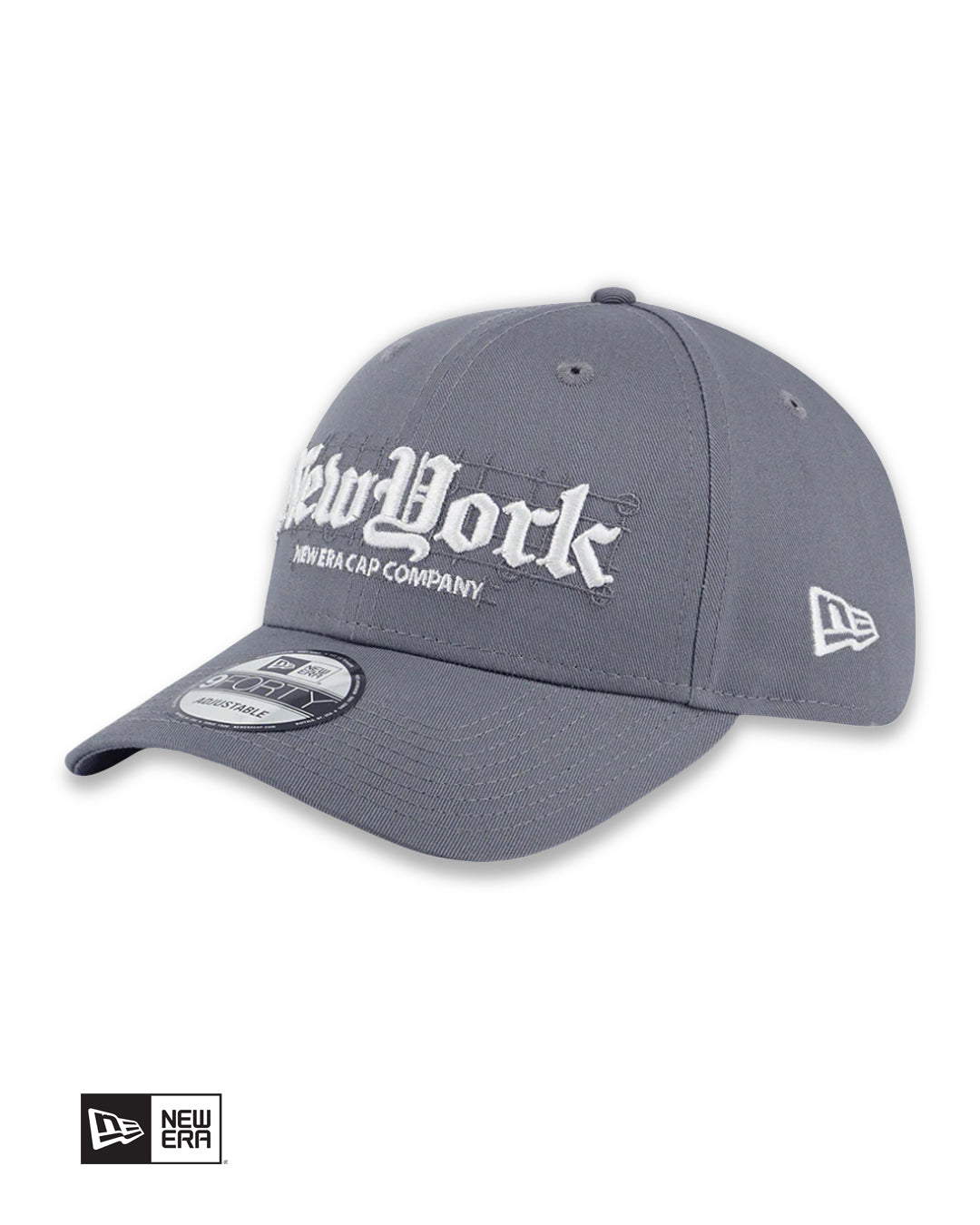 GORRA NEW ERA 9FORTY ODE TO NY GRIS