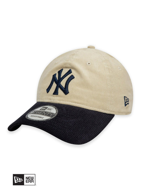 GORRA NEW ERA NEW YORK YANKEES 9TWENTY - BEIGE Y AZUL MARINO