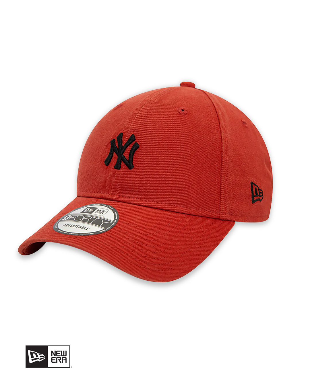 GORRA NEW ERA WASHED 9FORTY NY NARANJA/NEGRO