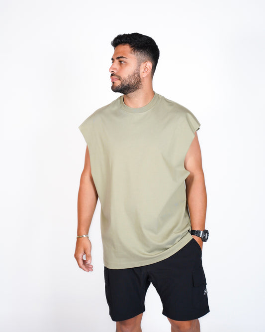 TANK TOP OVERSIZE OSLO 315G - VERDE