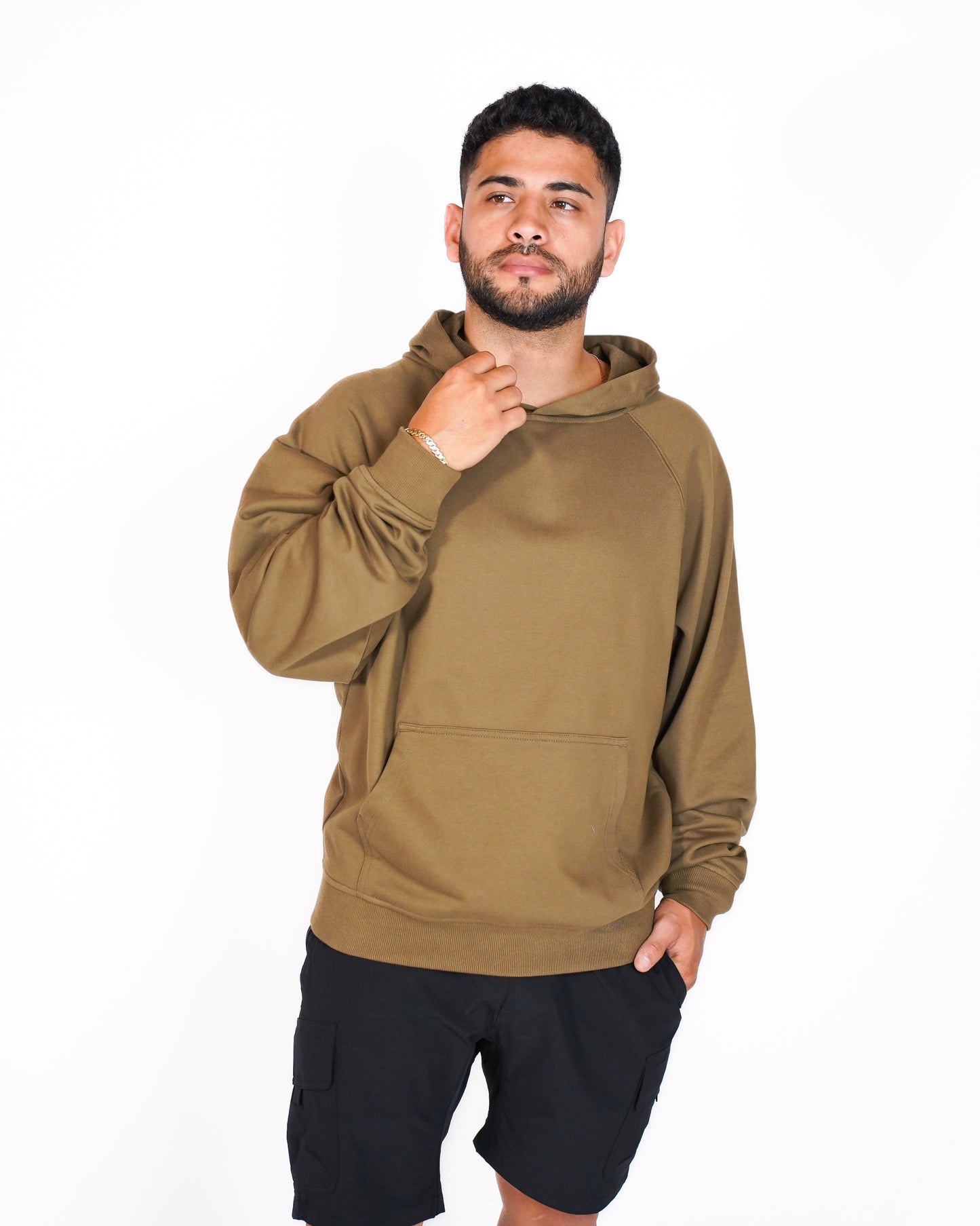 HOODIE OSLO - MARRÓN VERDOSO