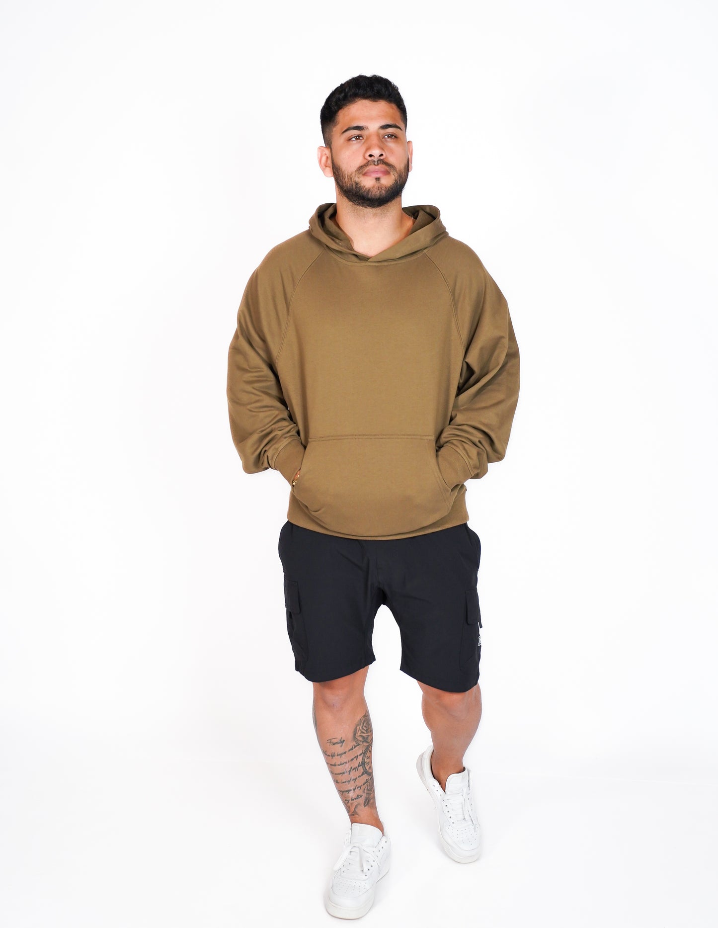 HOODIE OSLO - MARRÓN VERDOSO
