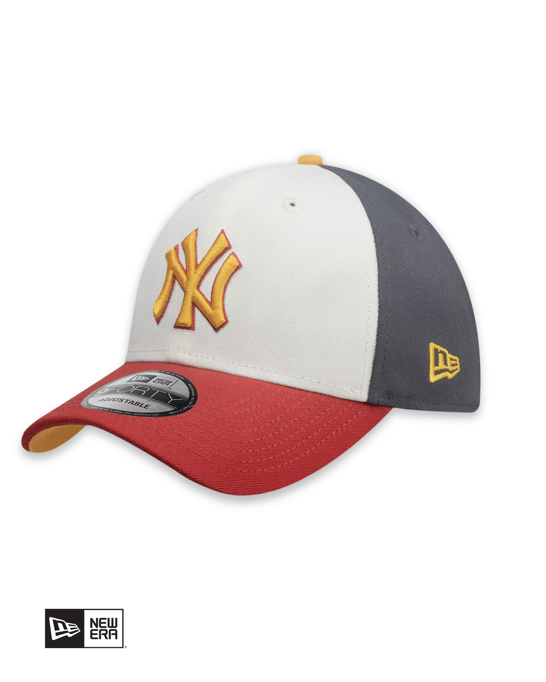 GORRA NEW ERA NY CITY ELEMENT 9FORTY BLANCO/ROJO