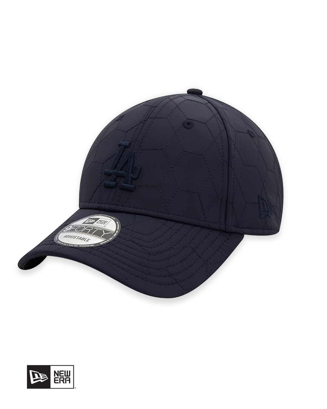 GORRA NEW ERA LA QUILTED 9FORTY AZUL MARINO/NEGRO