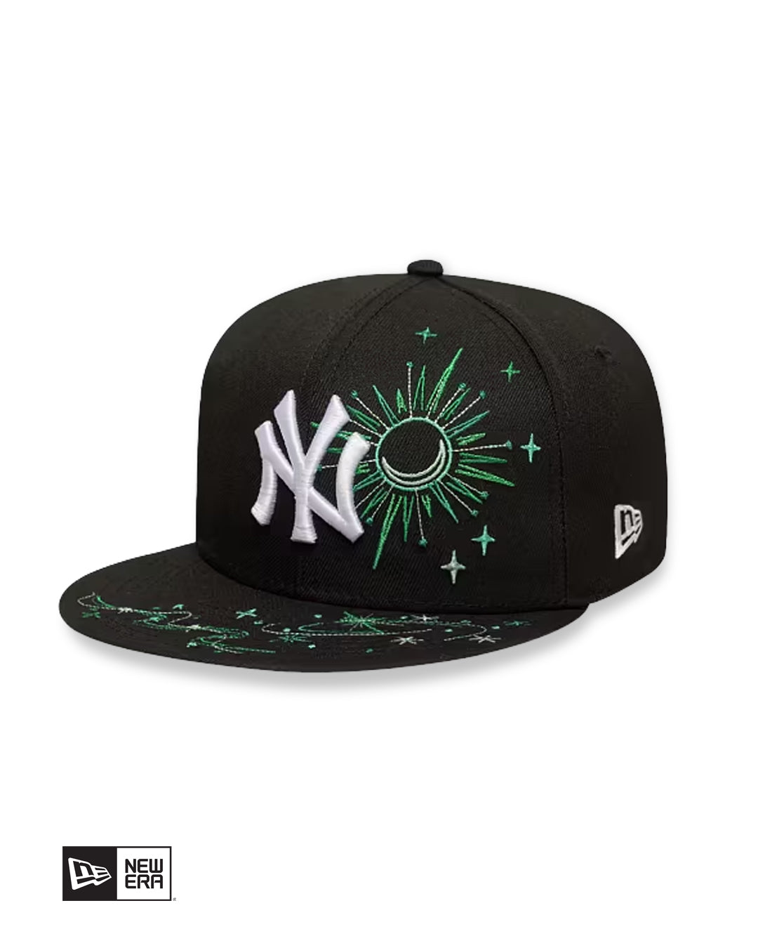 GORRA NEW ERA NY MLB ZODIAC 59FIFTY - NEGRO/BLANCO