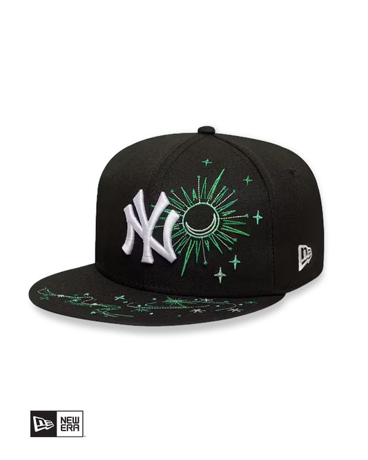 GORRA NEW ERA NY MLB ZODIAC 59FIFTY - NEGRO/BLANCO