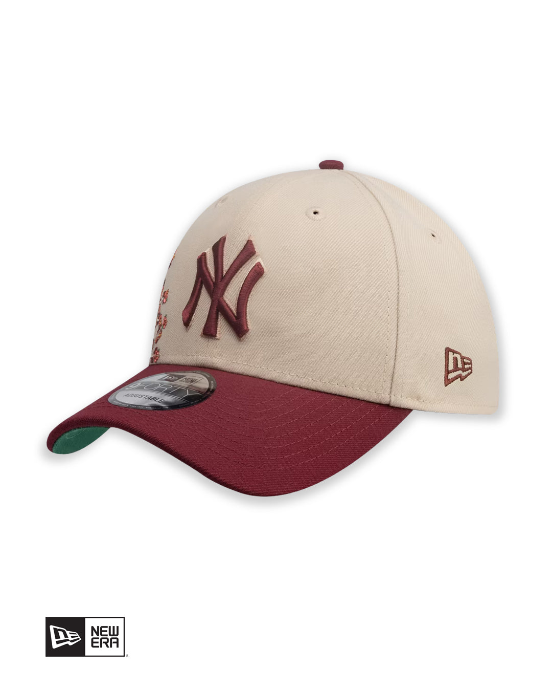 GORRA NEW ERA NY CITY ELEMENT 9FORTY CREMA/VINO