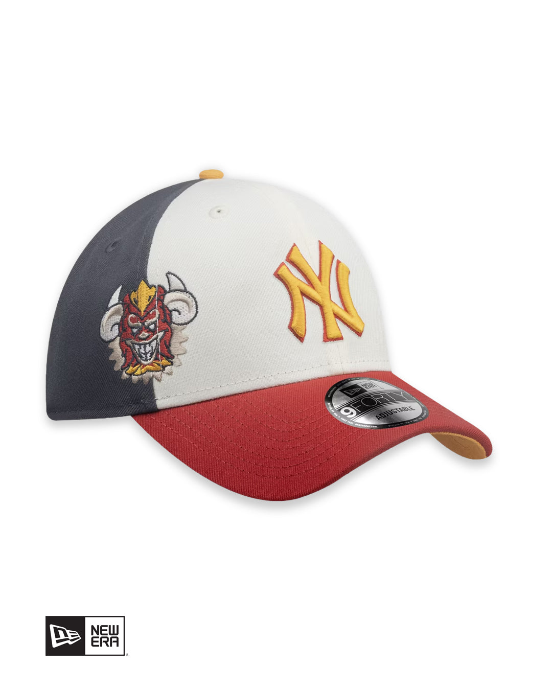 GORRA NEW ERA NY CITY ELEMENT 9FORTY BLANCO/ROJO