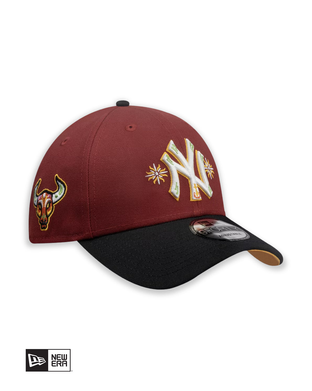 GORRA NEW ERA NY CITY ELEMENT BURDEO/NEGRO