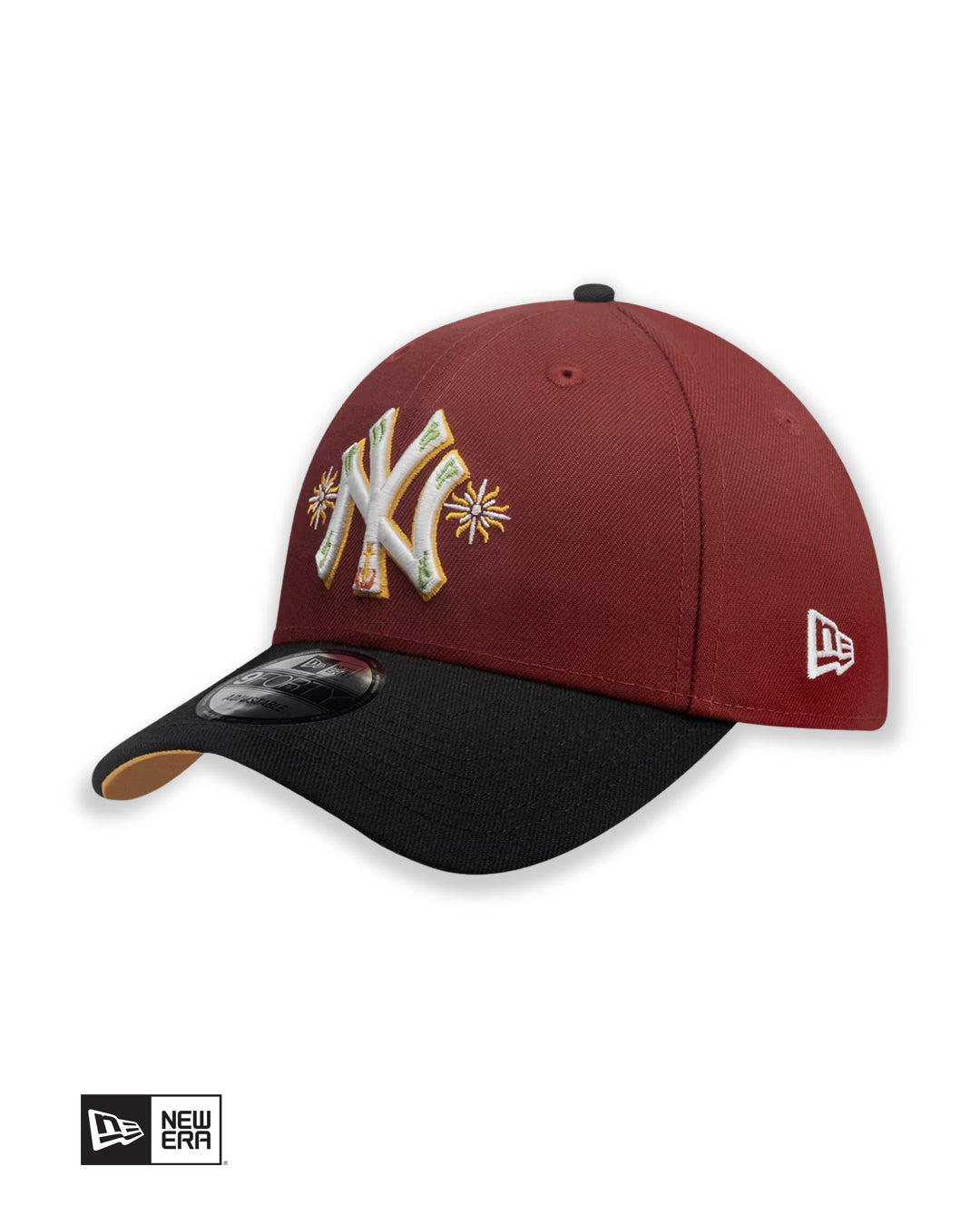 GORRA NEW ERA NY CITY ELEMENT BURDEO/NEGRO